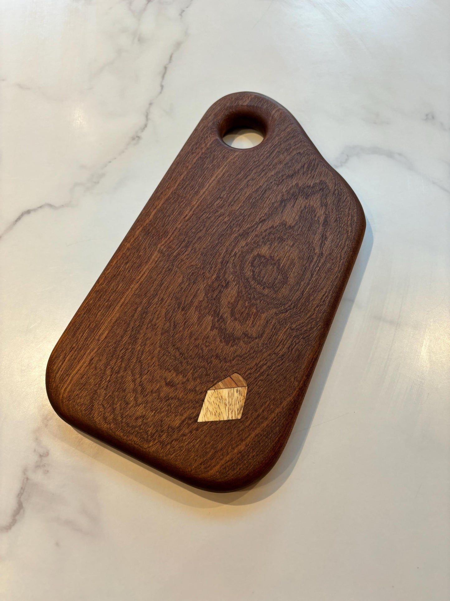 Charcuterie Board with Inlayed Cheese