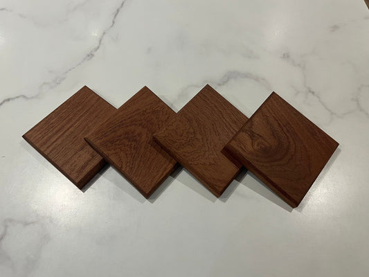 Sapele Coasters