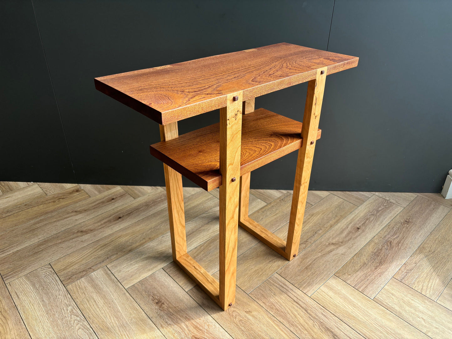 End Table - Sapele and Cherry