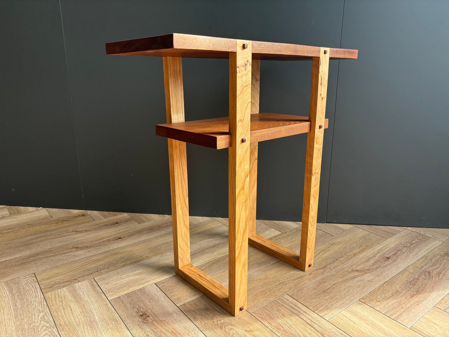 End Table - Sapele and Cherry