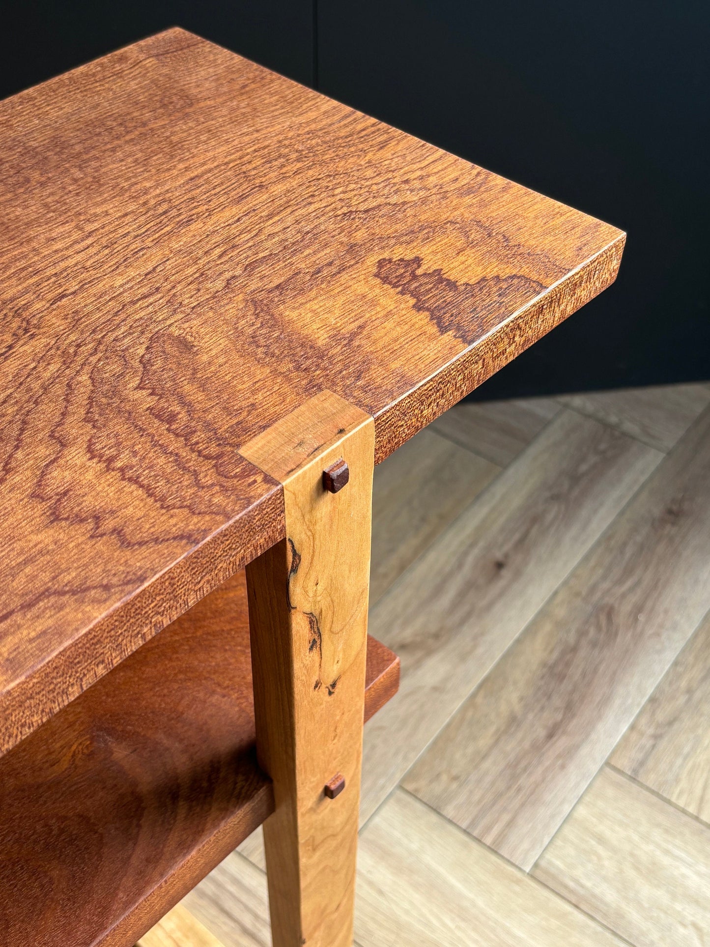 End Table - Sapele and Cherry