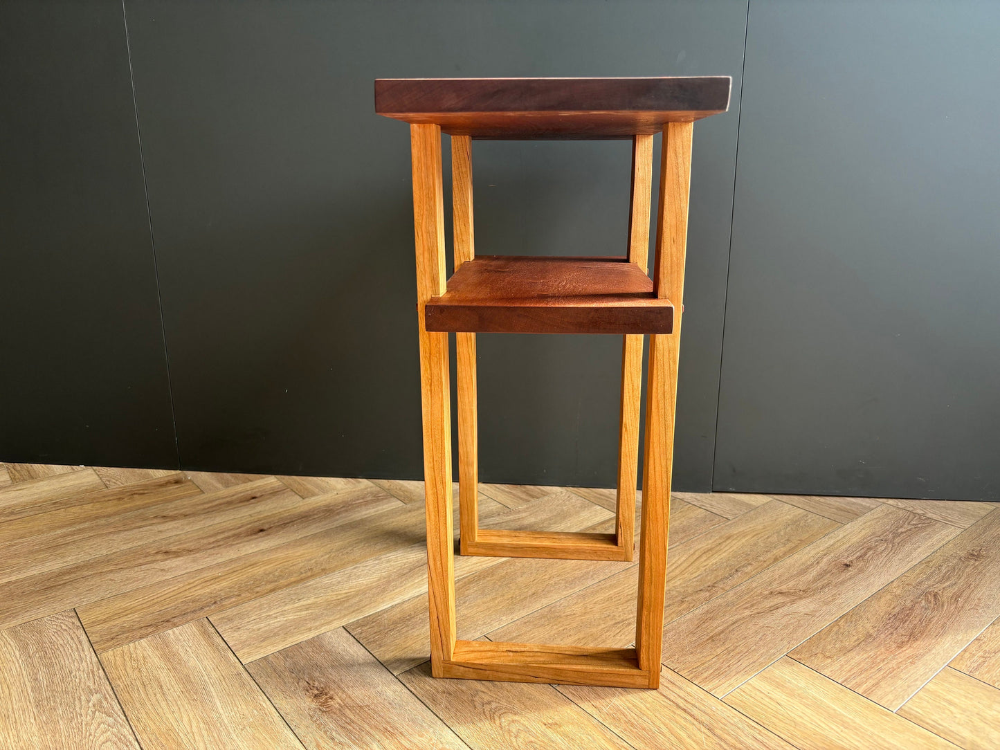 End Table - Sapele and Cherry